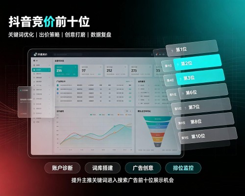 马尾抖音搜索竞价